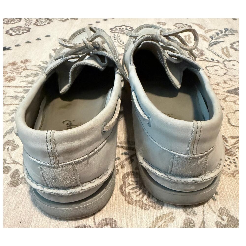 Sperry Gold Cup Authentic Original 2-Eye Boat Shoes Men's 9.5 M Grey STS17112 - Picture 4 of 7